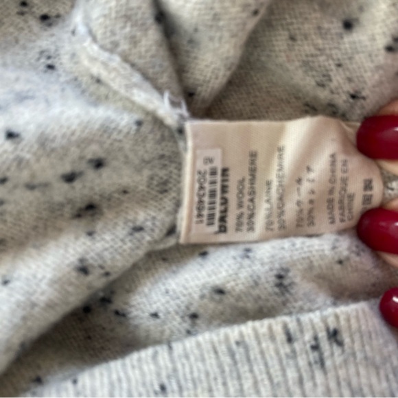 Baldwin Kansas City Cashmere and Wool Sweater size S - Picture 8 of 9